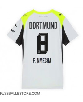 Günstige Borussia Dortmund Felix Nmecha #8 Auswärtstrikot Damen 2025-26 Kurzarm